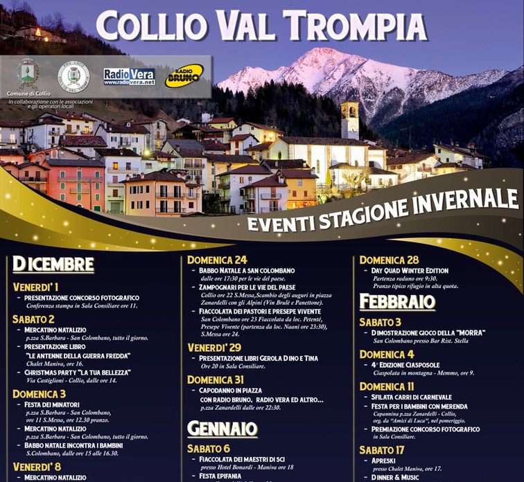 Eventi stagione invernale 2017-2018